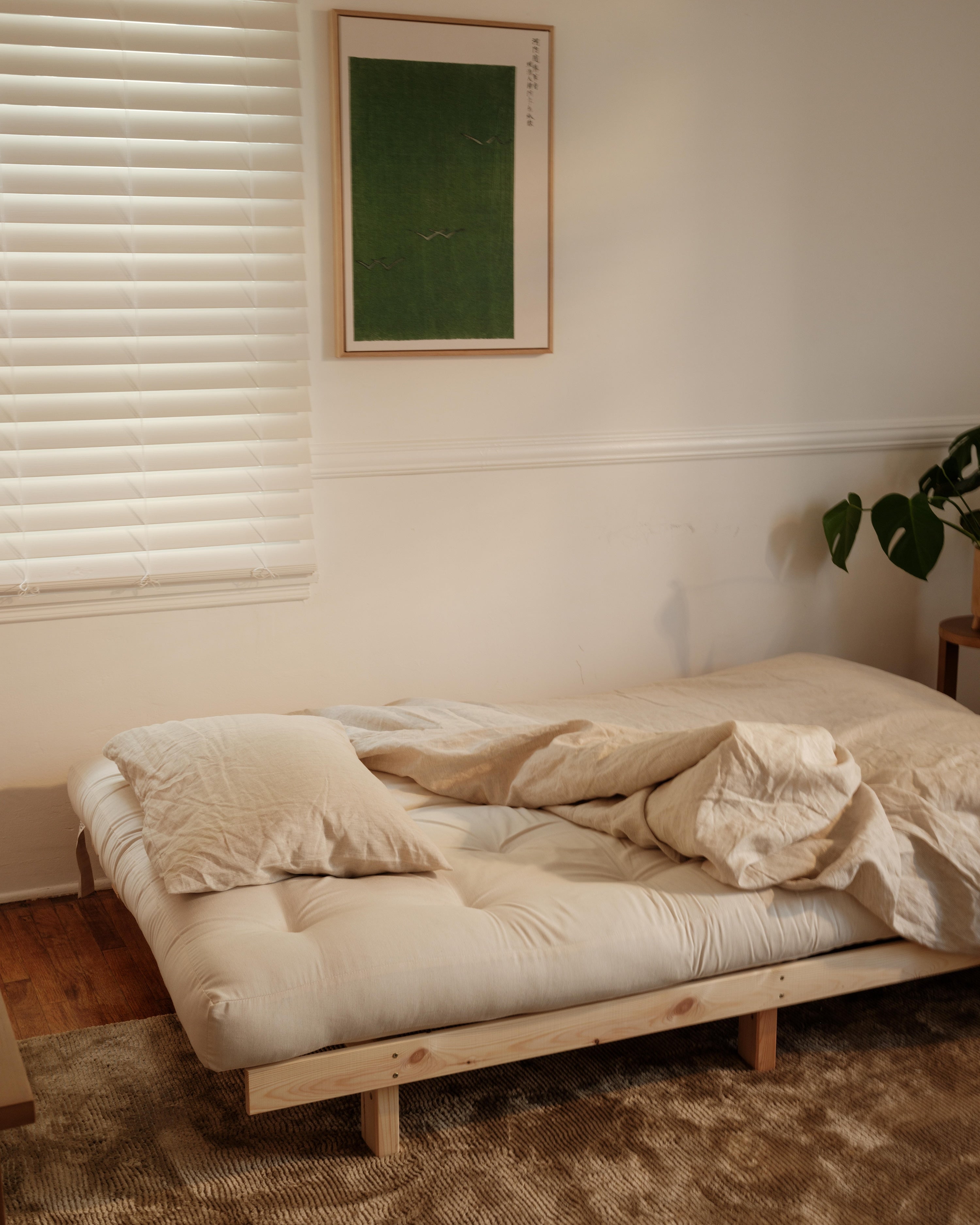 MATELAS ALPHA LEAN RAW 130 X 200 BEIGE
