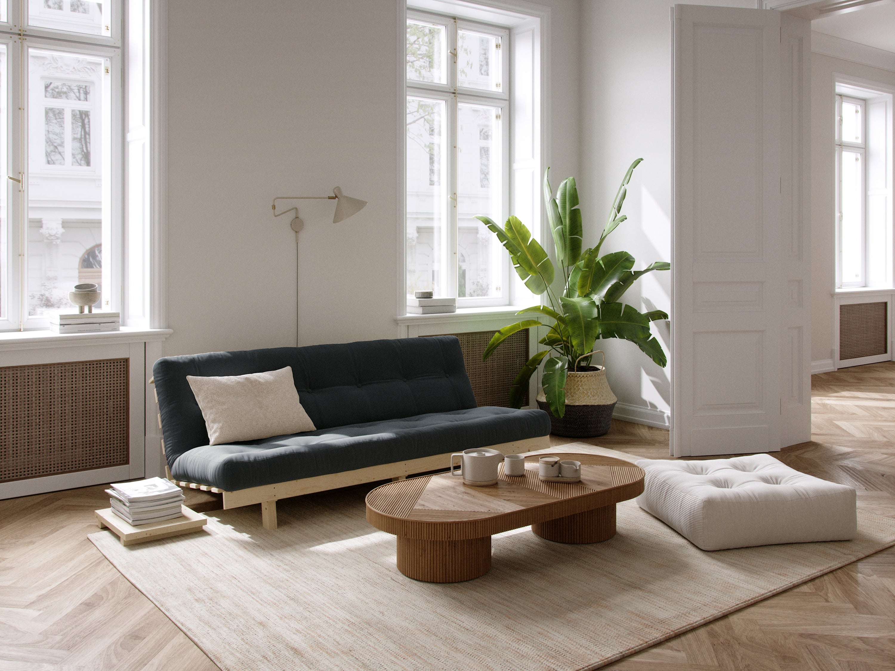 LEAN RAW 130 X 200 W. ALPHA MATTRESS LINEN