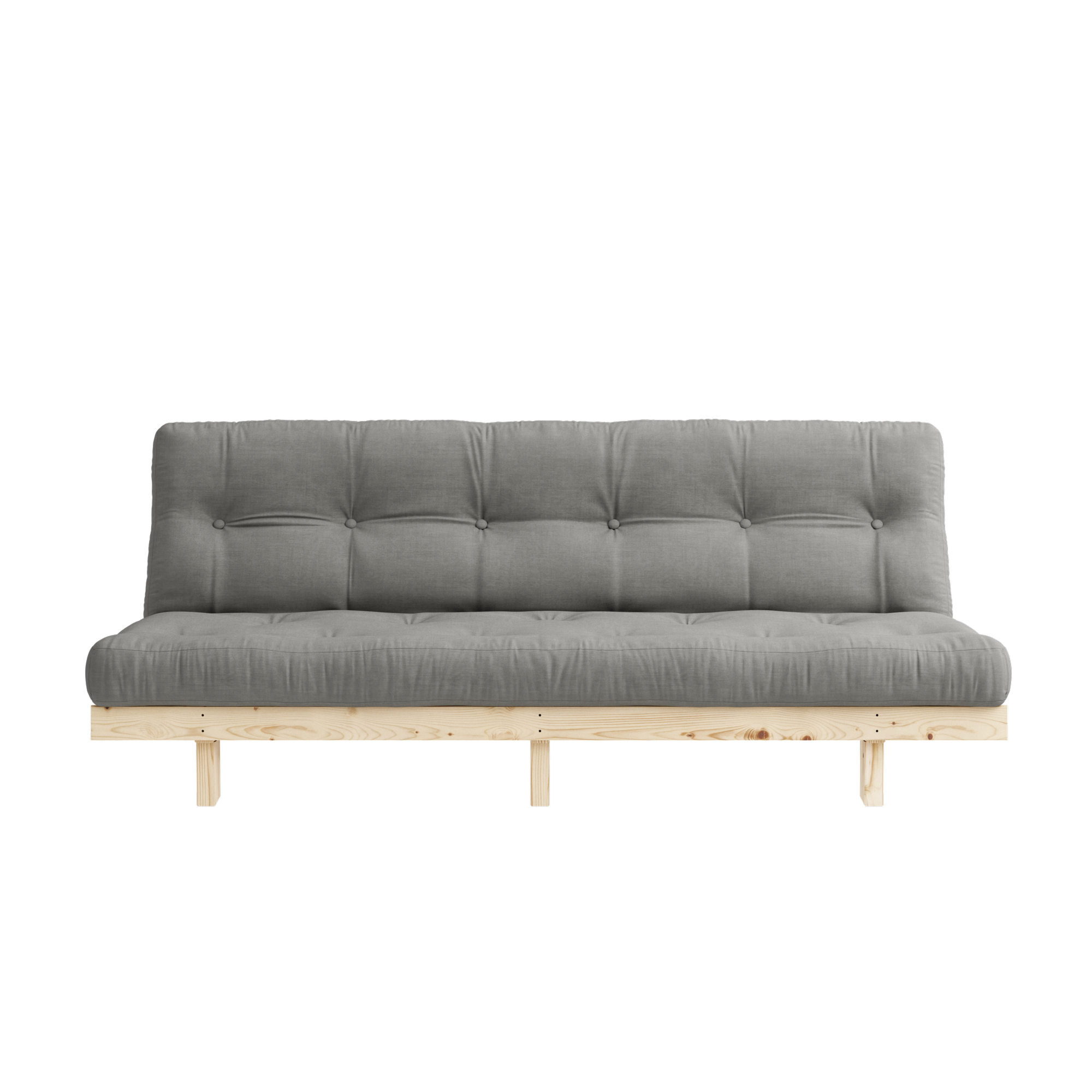 LEAN RAW 130 X 190 W. 5-LAYER MIXED MATTRESS GREY