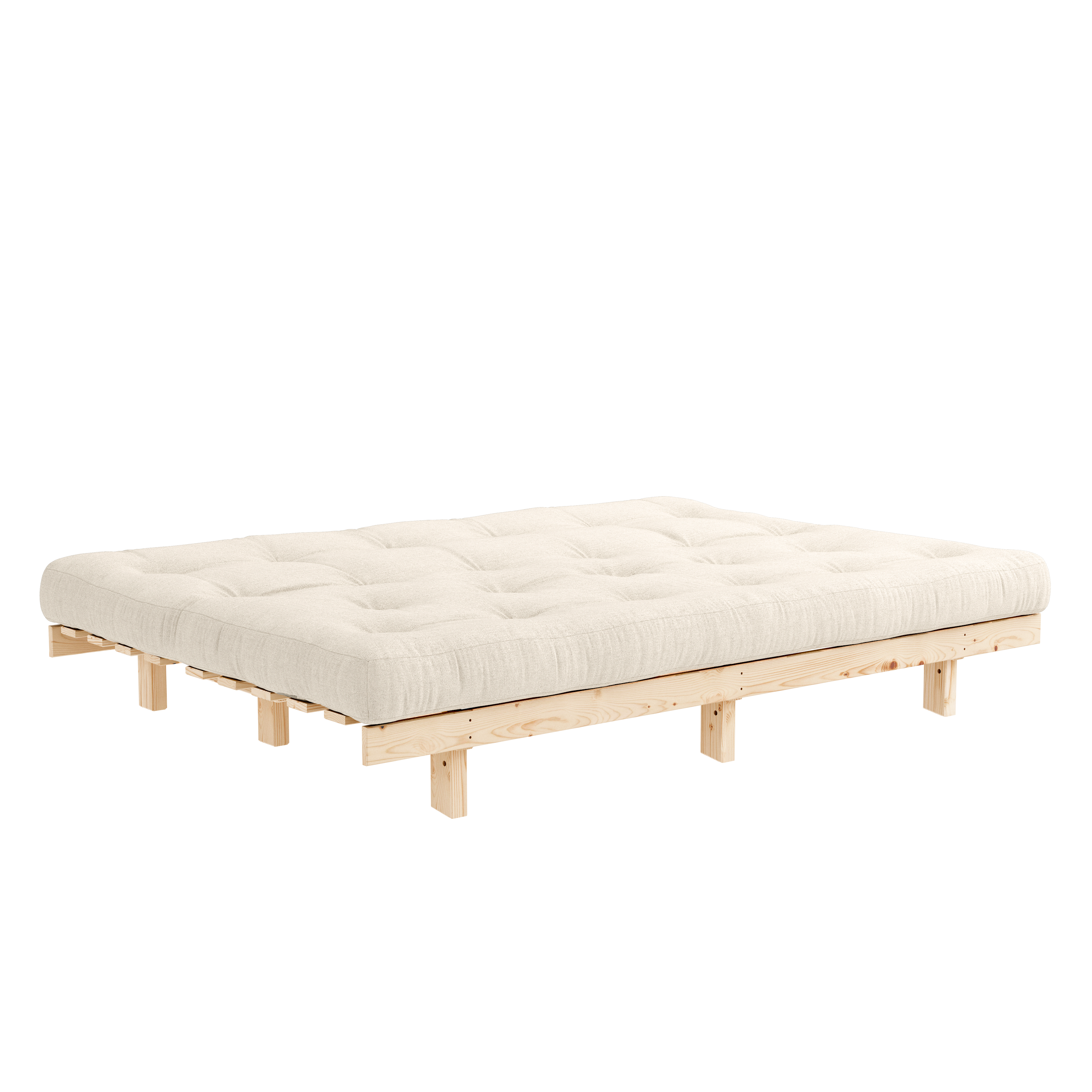 LEAN RAW 130 X 190 W. 5-LAYER MIXED MATTRESS LINEN