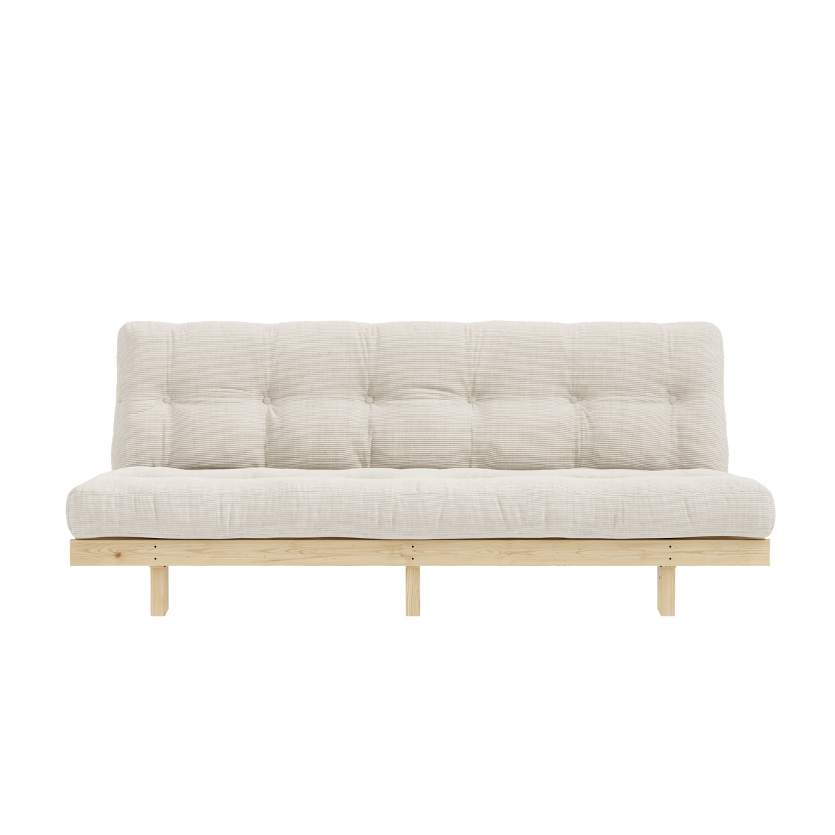 LEAN RAW 130 X 200 W. ALPHA MATTRESS IVORY