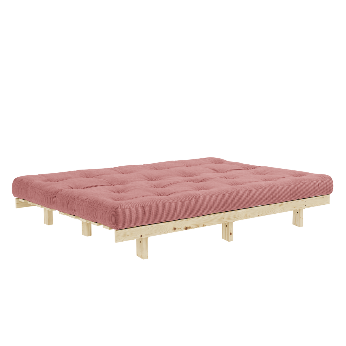 LEAN RAW 130 X 200 W. ALPHA MATELAS SORBET ROSE