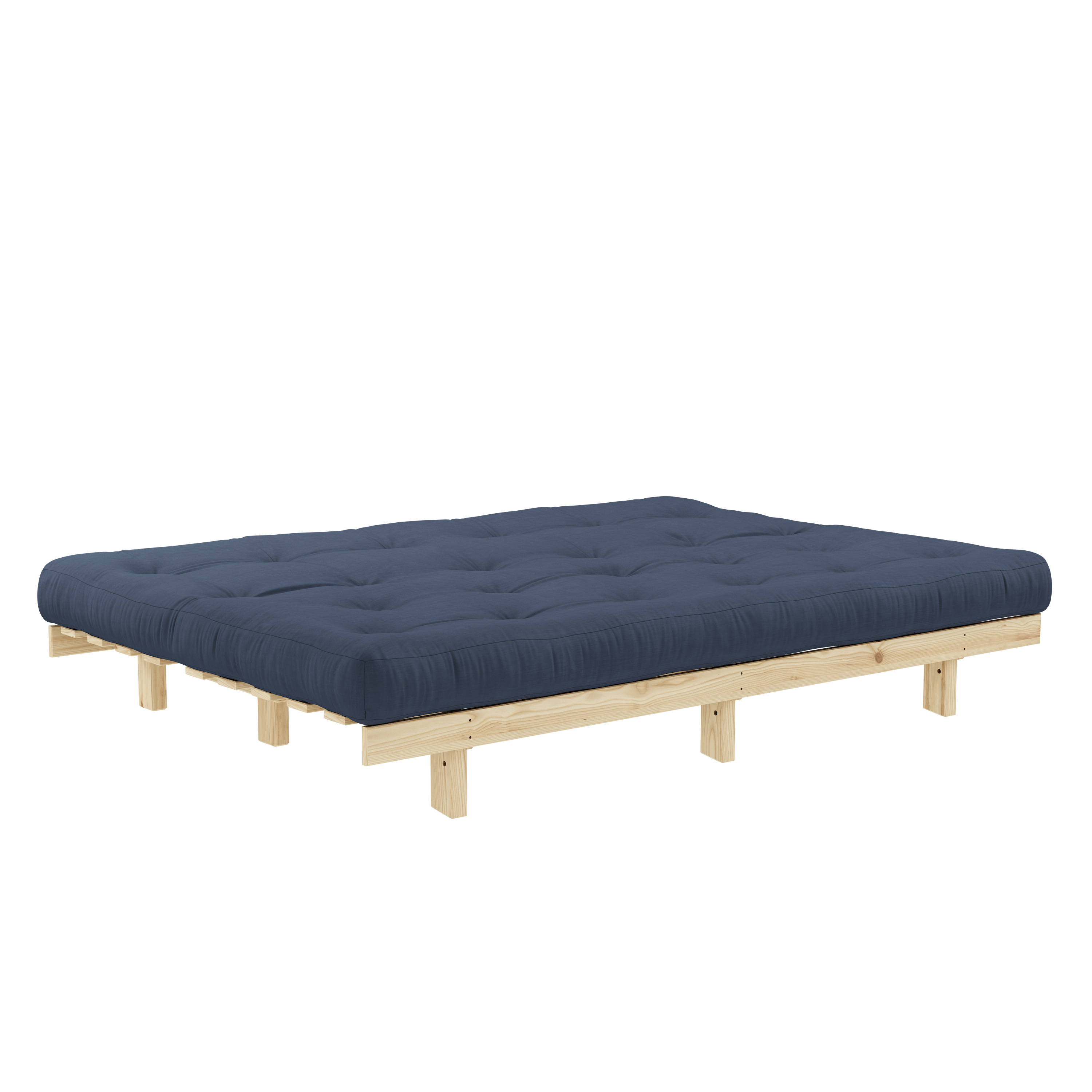 MATELAS LEAN RAW 130 X 200 W. ALPHA BLEU MARINE