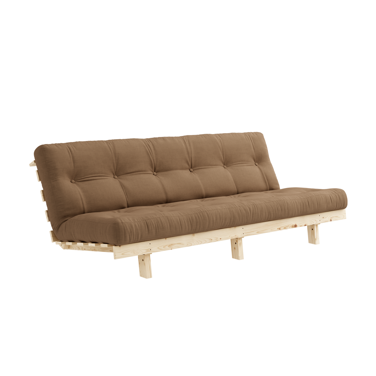 LEAN RAW 130 X 200 W. ALPHA MATTRESS MOCCA