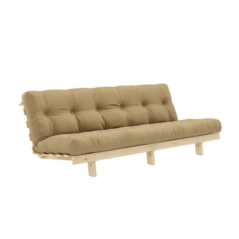 LEAN RAW 130 X 200 W. ALPHA MATTRESS WHEAT BEIGE