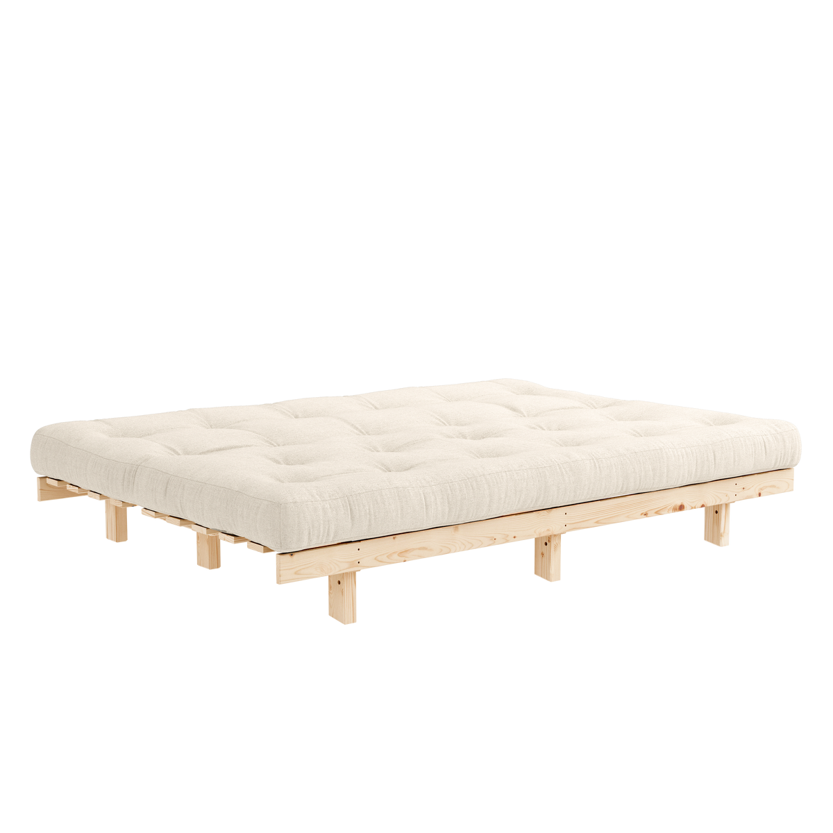 DRAP HOUSSE LEAN RAW 130 X 200 W. ALPHA