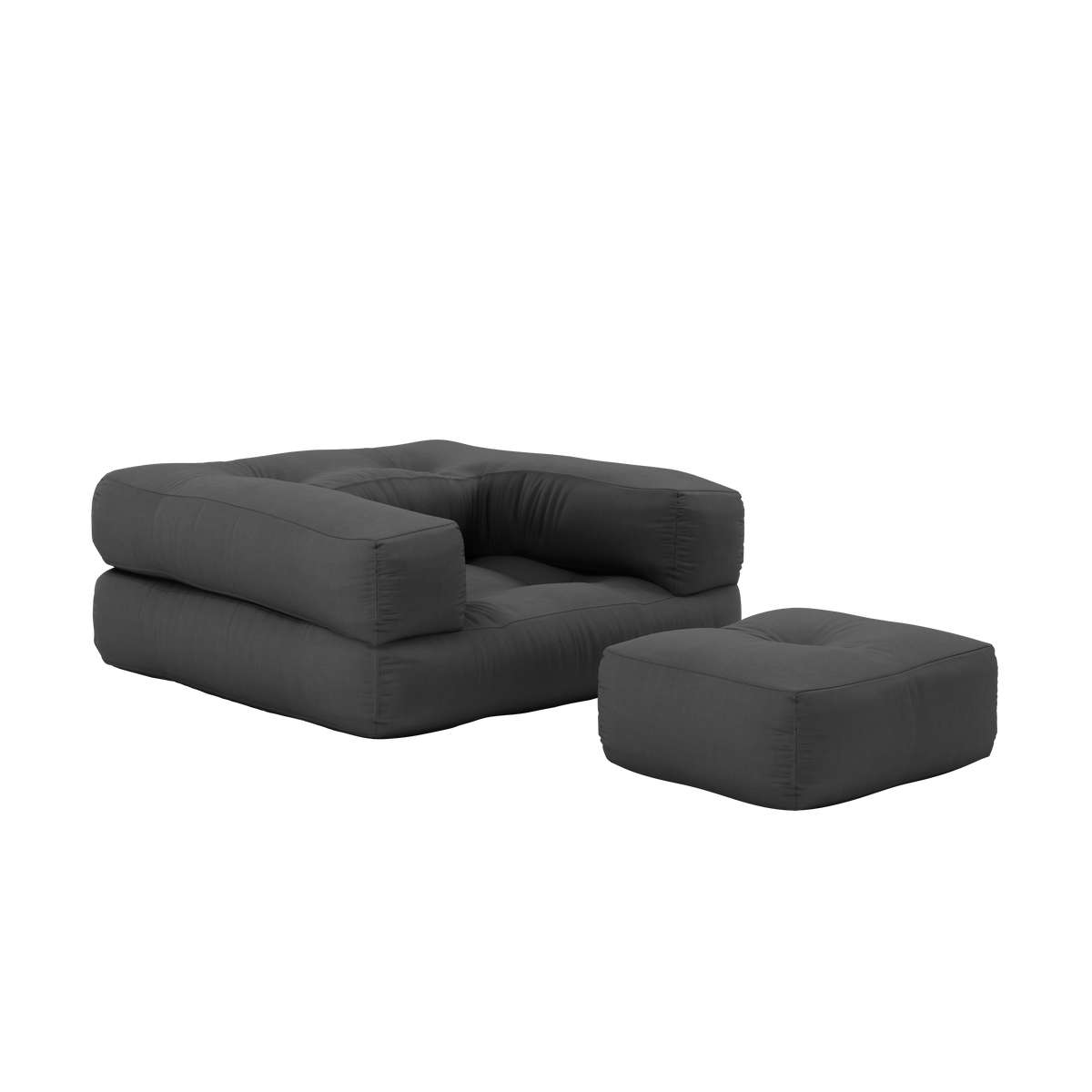 MINI CUBE GRIS FONCÉ