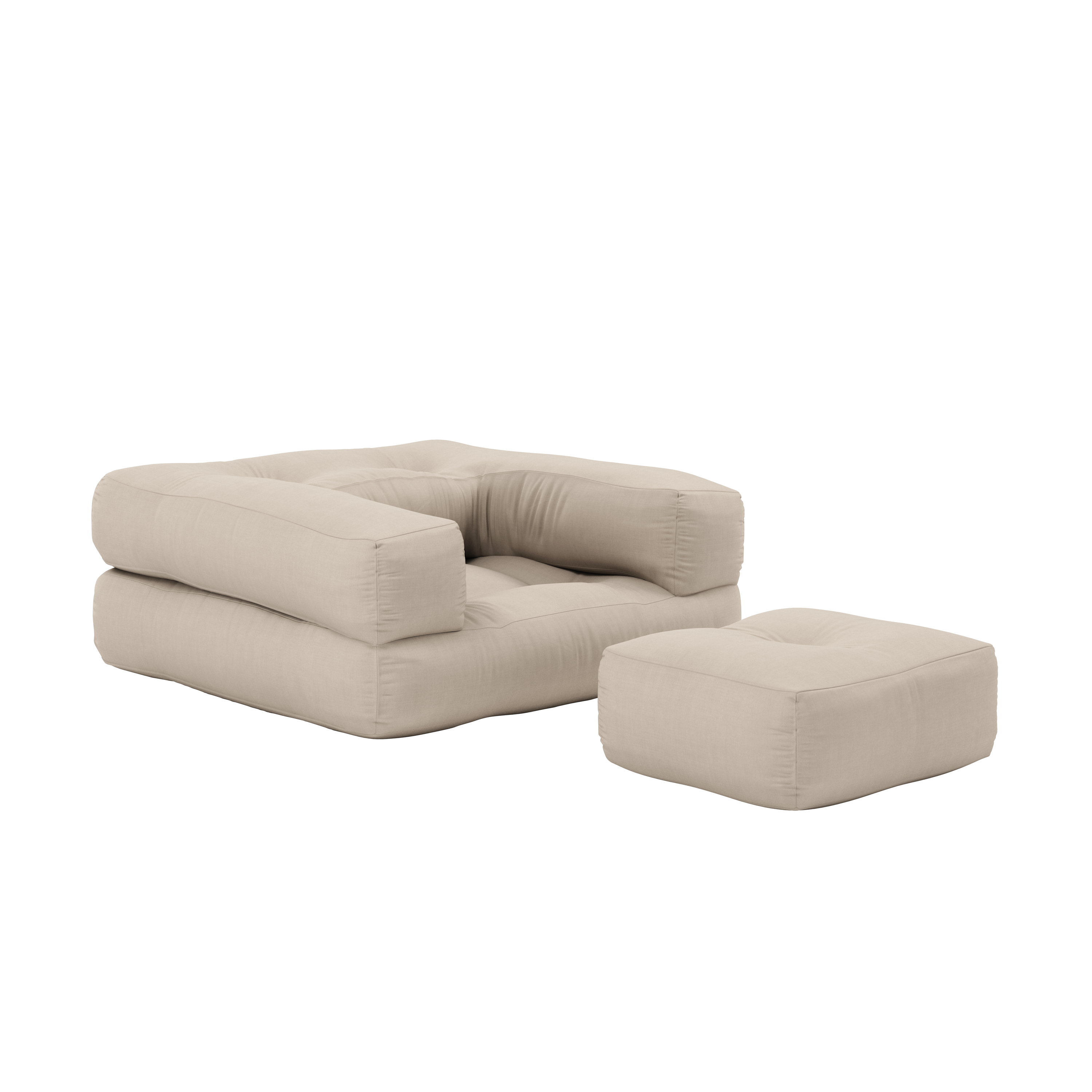 MINI CUBE BEIGE