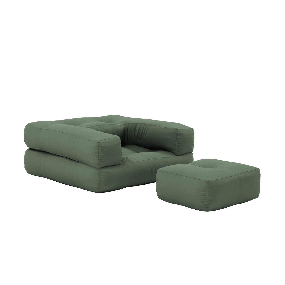 MINI CUBE VERT OLIVE