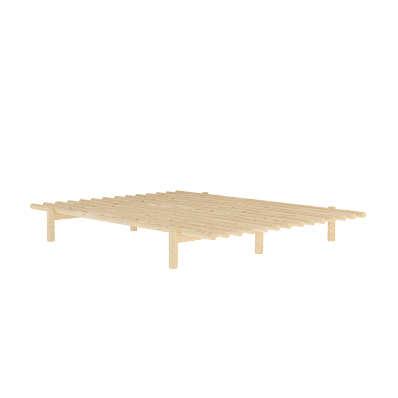 PACE BED CLEAR LACQUERED 140 X 200