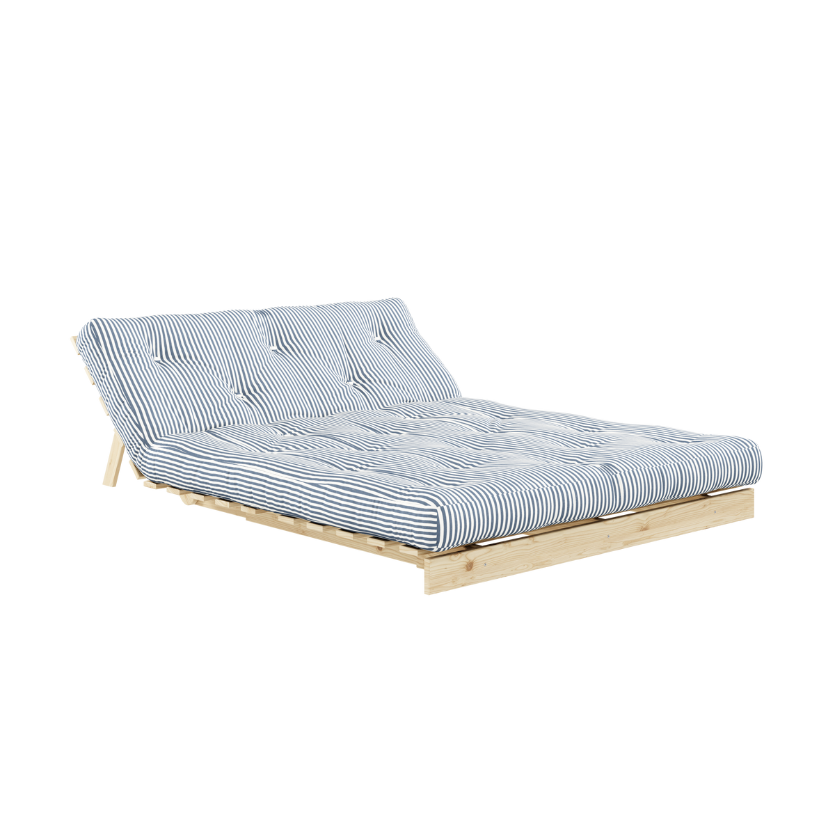 ROOTS RAW 140 X 200 W. ROOTS MATTRESS BEACH BLUE