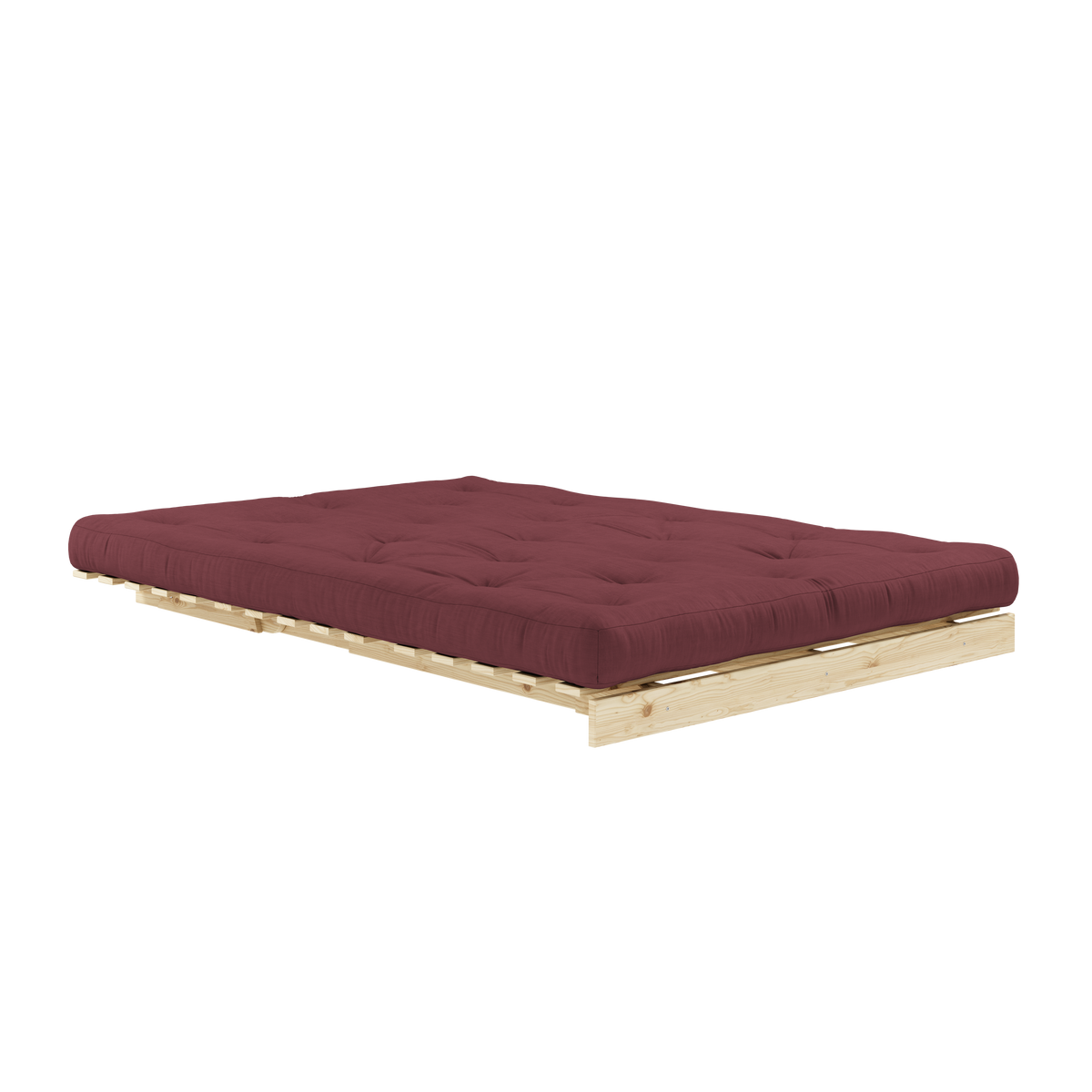 ROOTS RAW 140 X 200 W. ROOTS MATTRESS BORDEAUX
