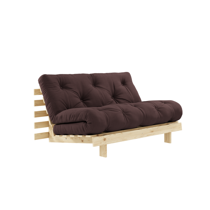 MATELAS ROOTS BRUT 140 X 200 CM, MARRON