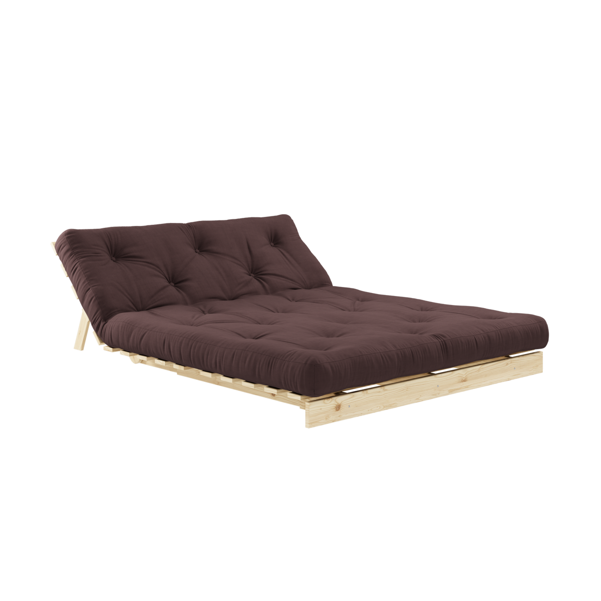 MATELAS ROOTS BRUT 140 X 200 CM, MARRON
