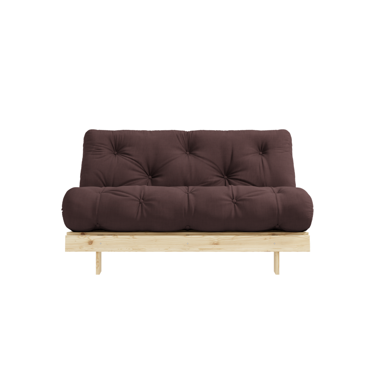 MATELAS ROOTS BRUT 140 X 200 CM, MARRON