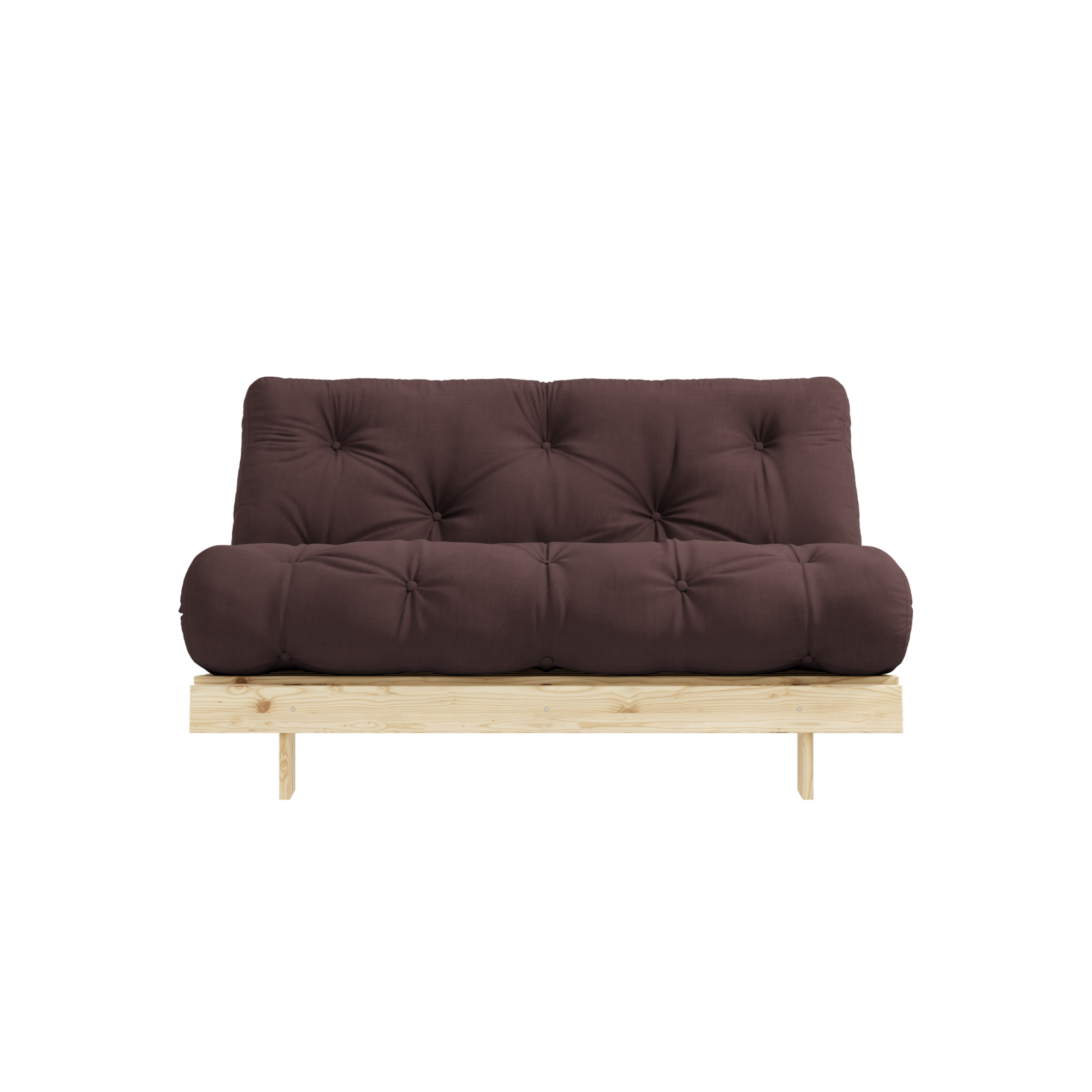 MATELAS ROOTS BRUT 140 X 200 CM, MARRON