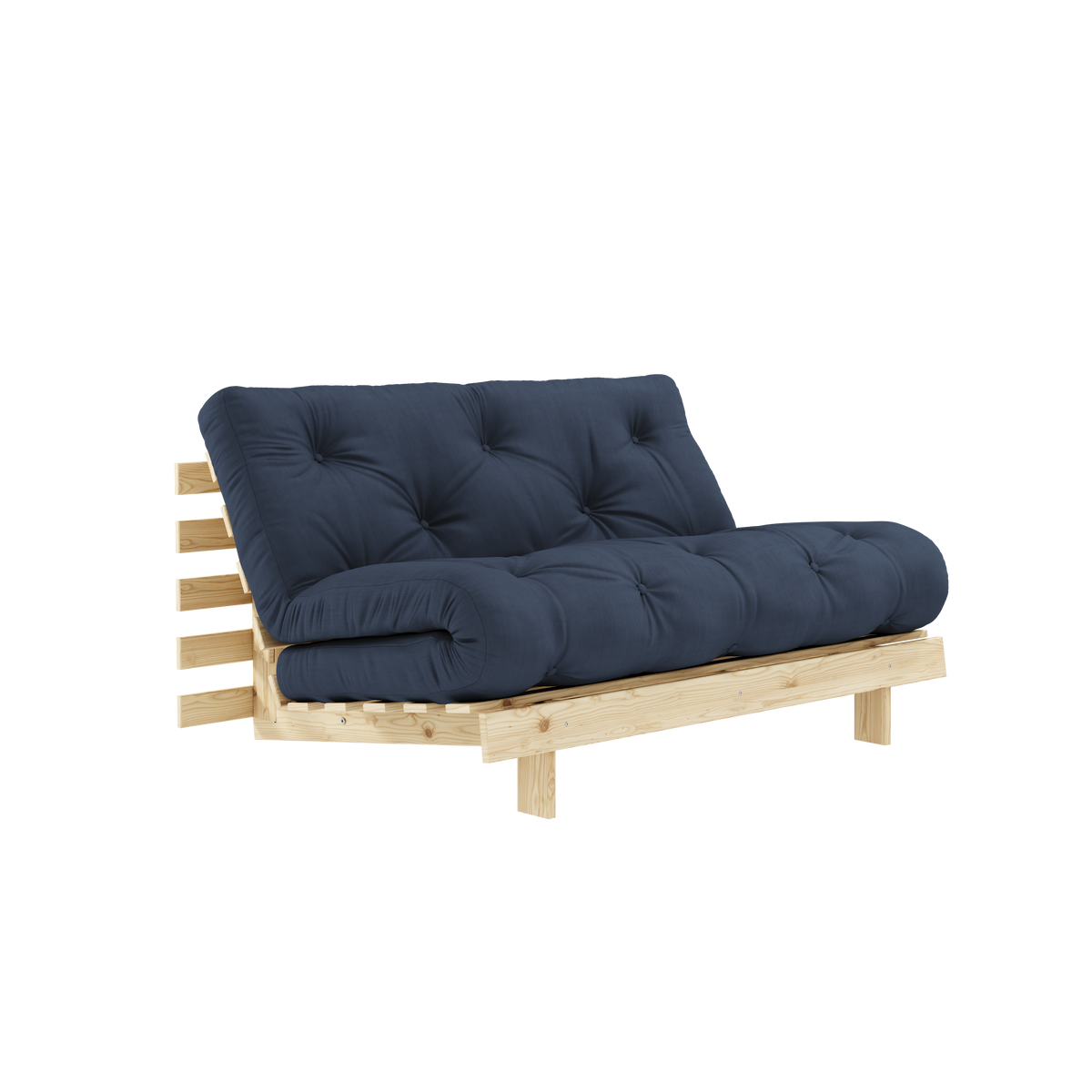 ROOTS BRUT 140 X 200 L. MATELAS ROOTS BLEU MARINE