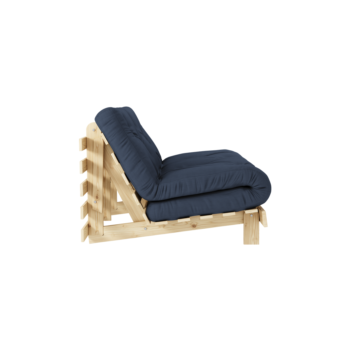 ROOTS BRUT 140 X 200 L. MATELAS ROOTS BLEU MARINE