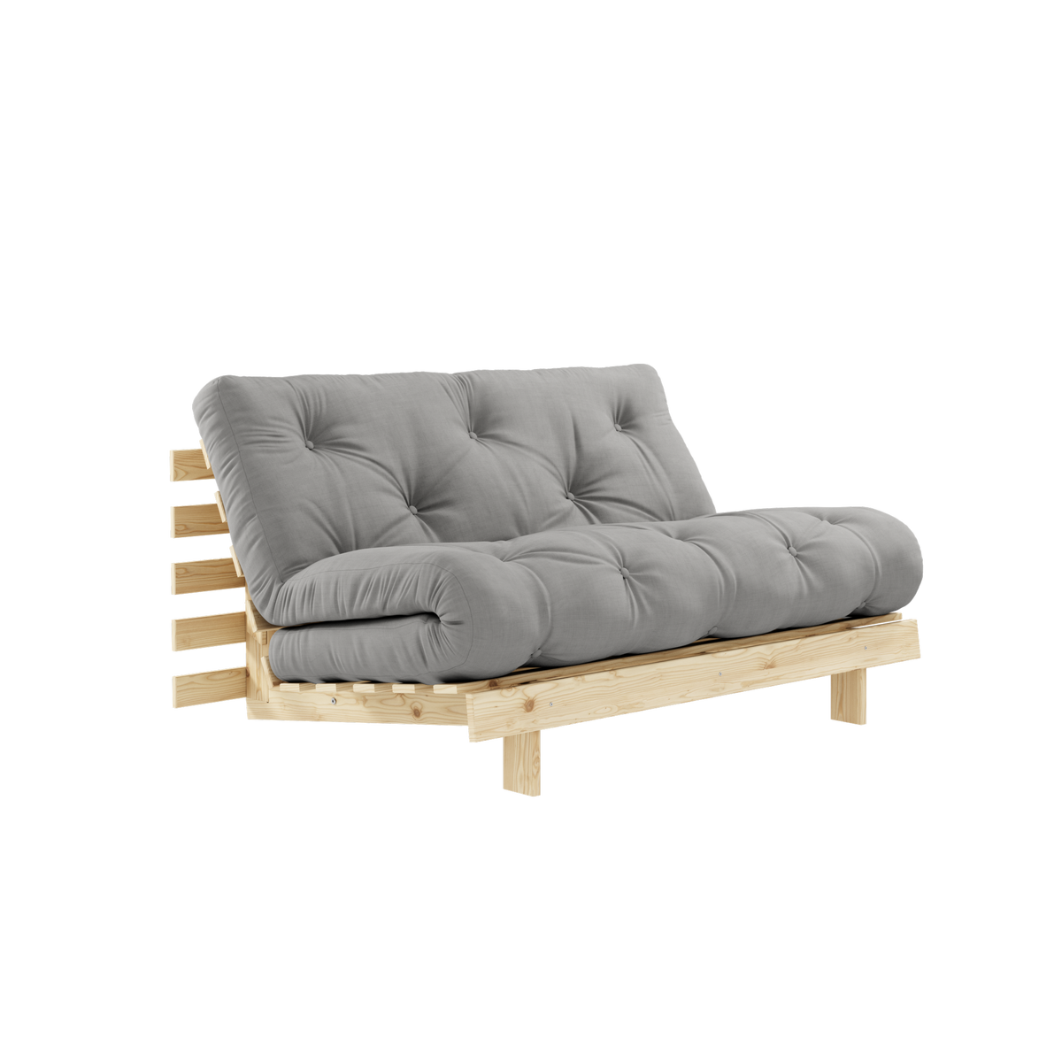 ROOTS RAW 140 X 200 W. ROOTS MATTRESS GREY