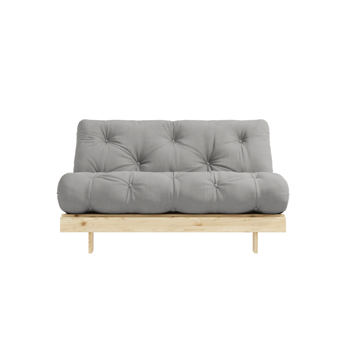 ROOTS RAW 140 X 200 W. ROOTS MATTRESS GREY