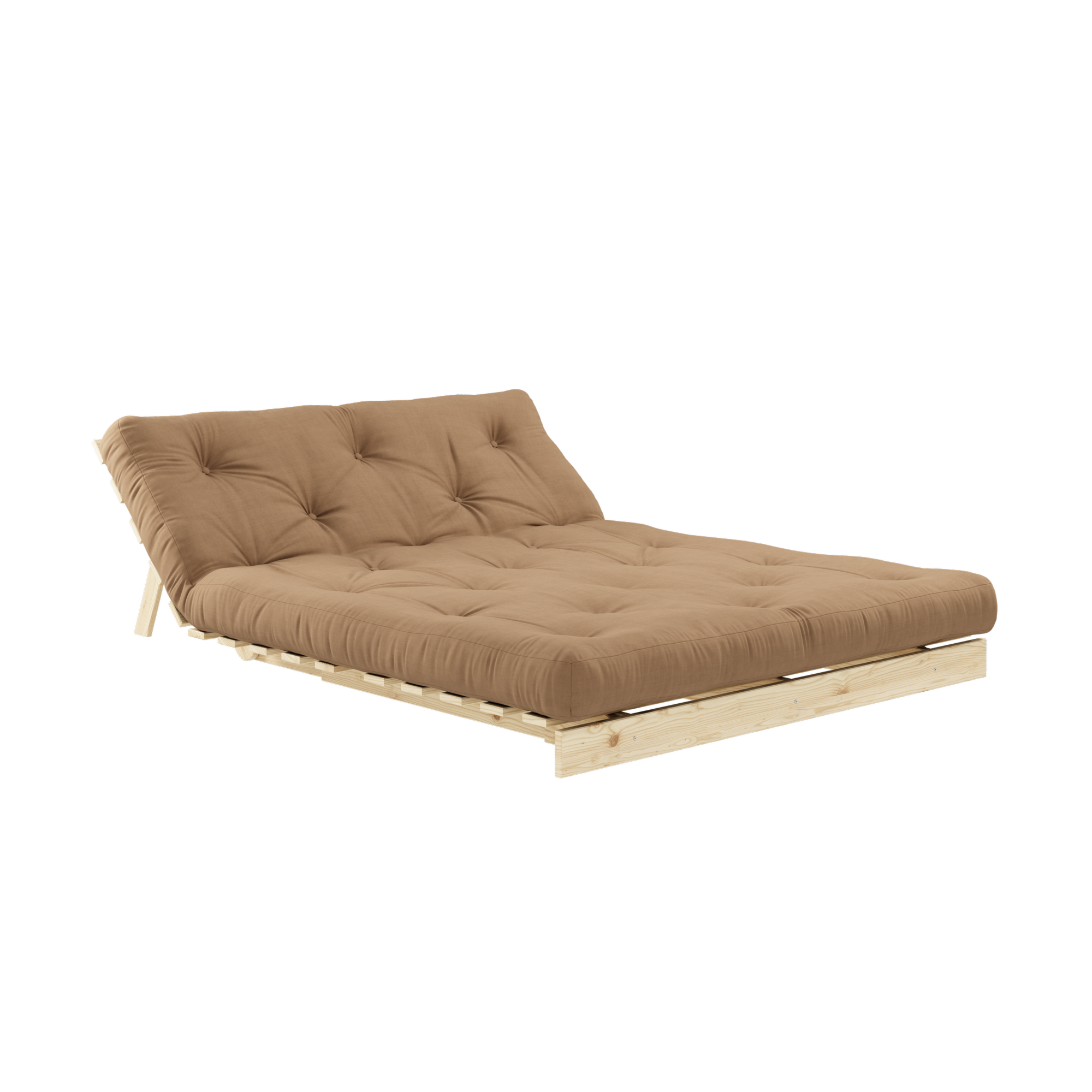 ROOTS RAW 140 X 200 W. ROOTS MATTRESS MOCCA