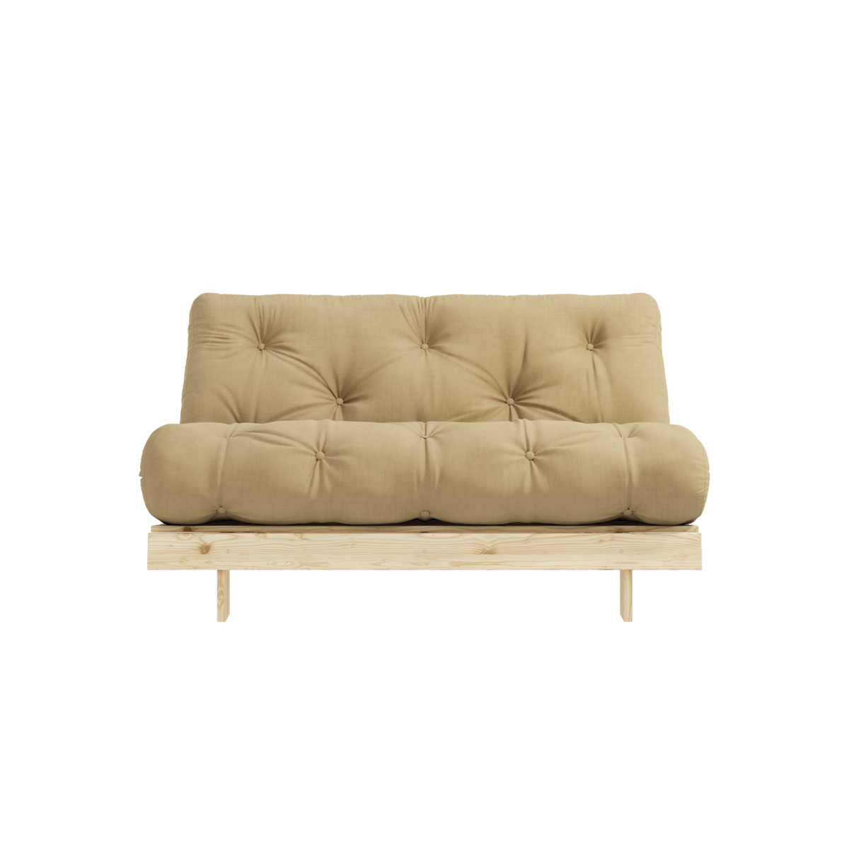 ROOTS RAW 140 X 200 W. ROOTS MATTRESS WHEAT BEIGE