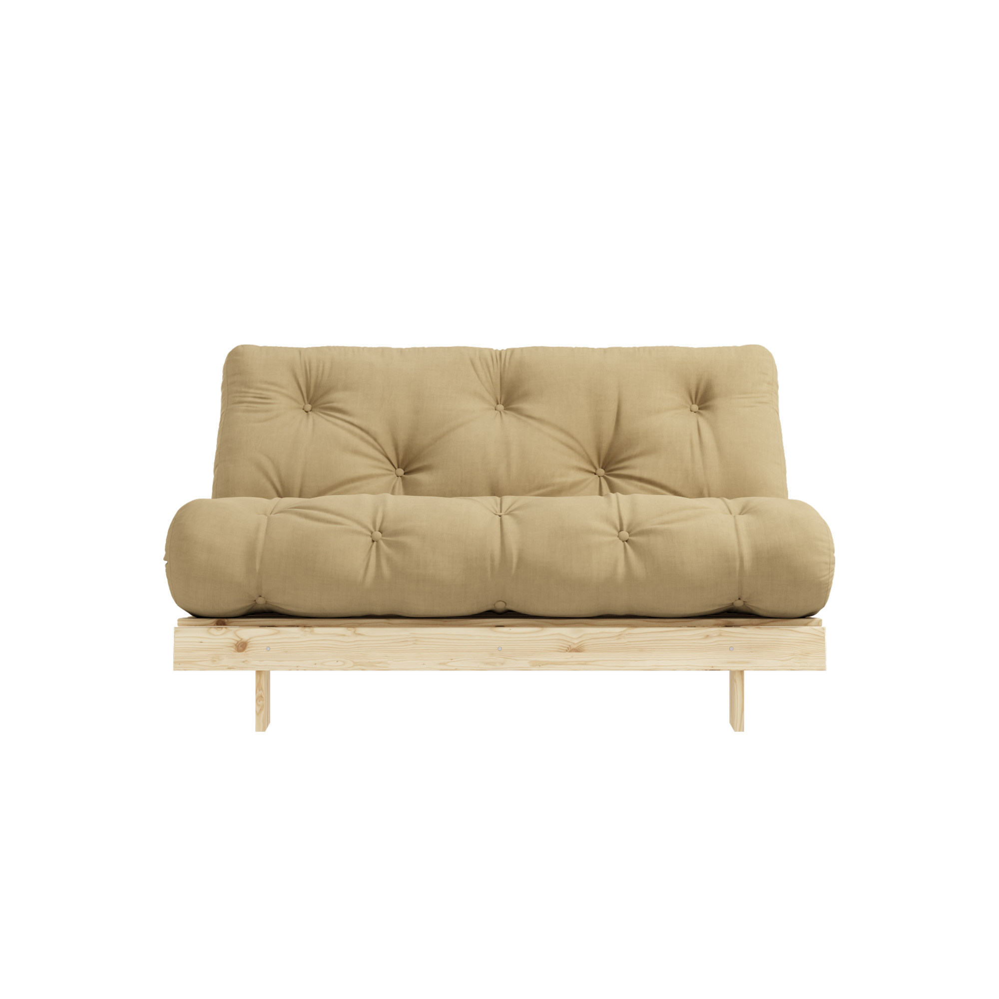 ROOTS RAW 140 X 200 W. ROOTS MATTRESS WHEAT BEIGE