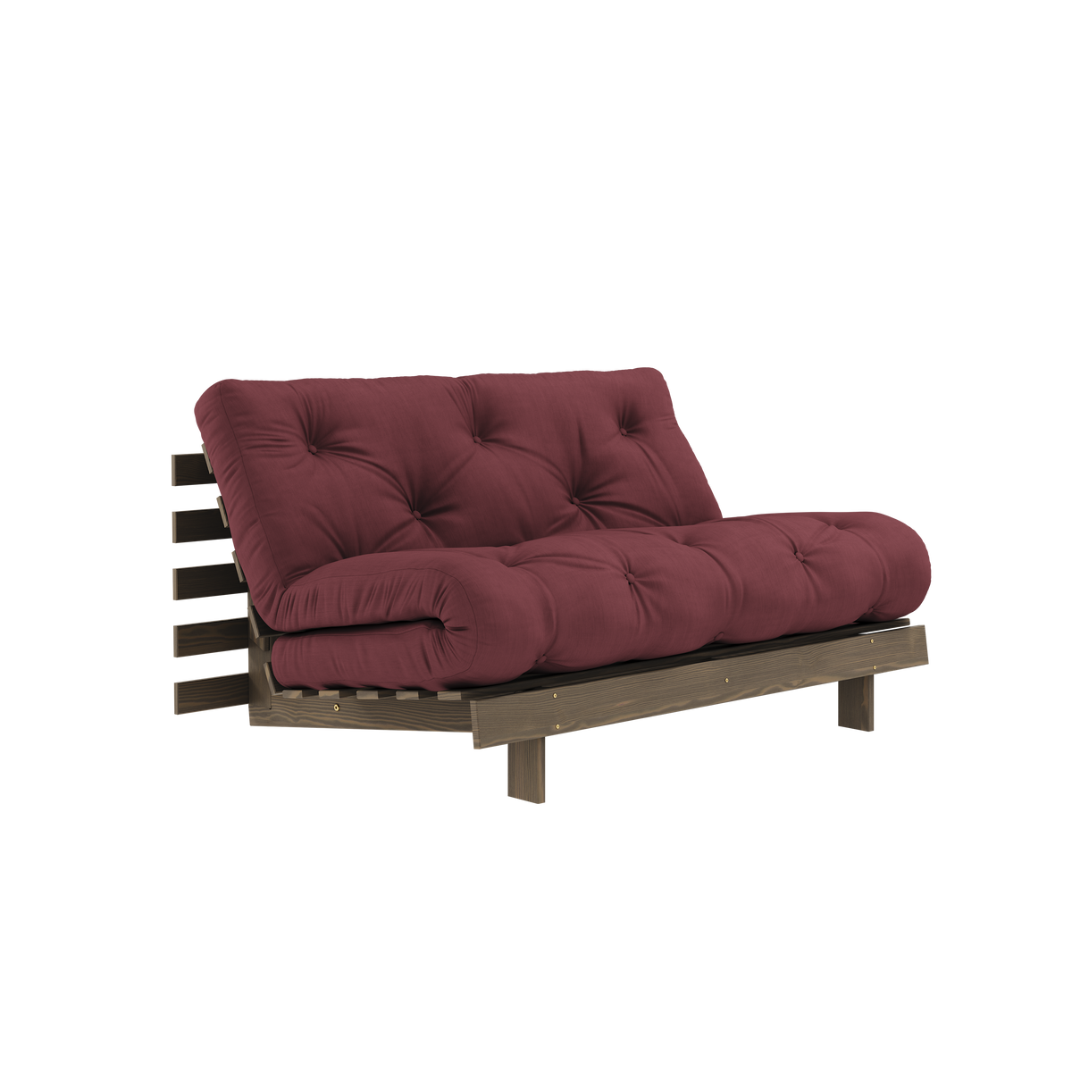 ROOTS CAROB BROWN 140 X 200 W. ROOTS MATTRESS BORDEAUX