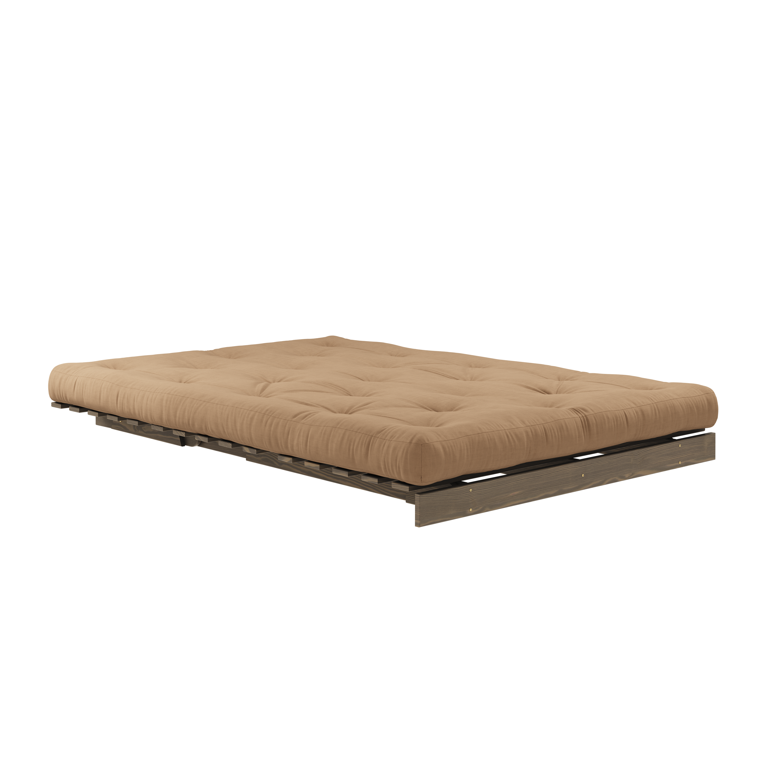 ROOTS CAROB BROWN 140 X 200 AVEC MATELAS ROOTS MOCCA