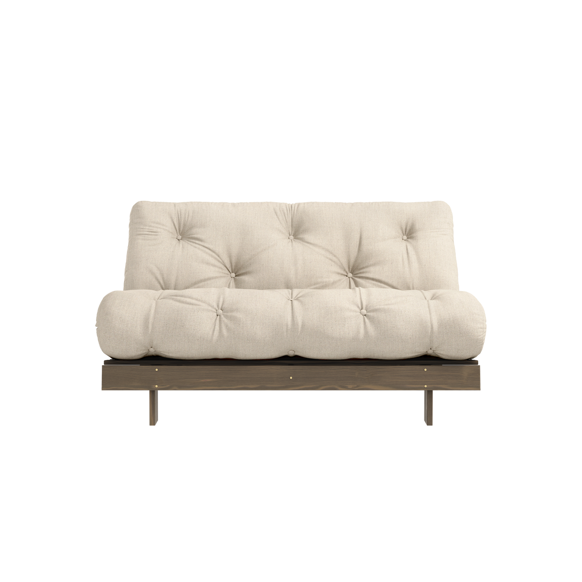 ROOTS BRUN CAROUBE 140 X 200 W. LINGE DE LIT ROOTS