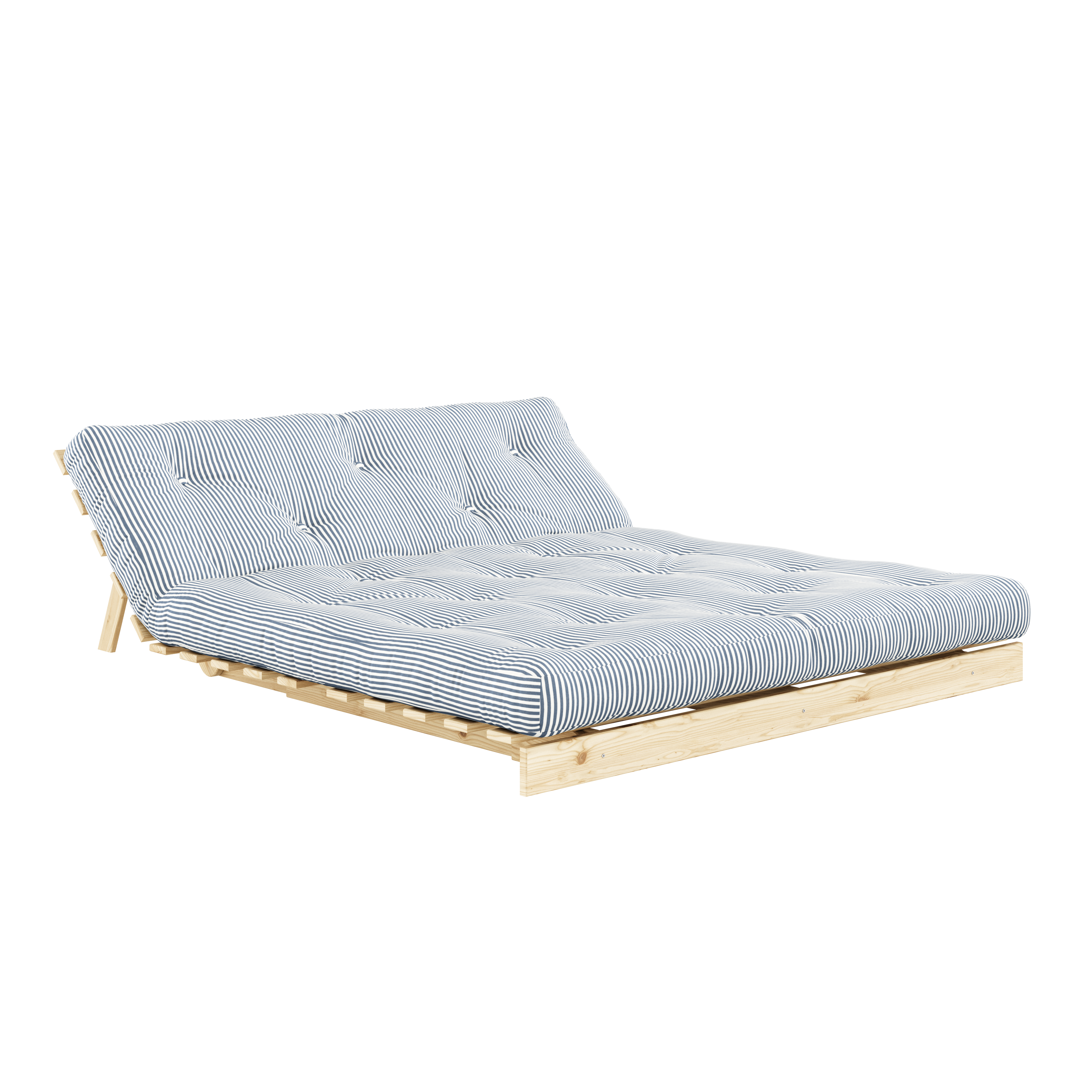 ROOTS RAW 160 X 200 W. ROOTS MATTRESS BEACH BLUE