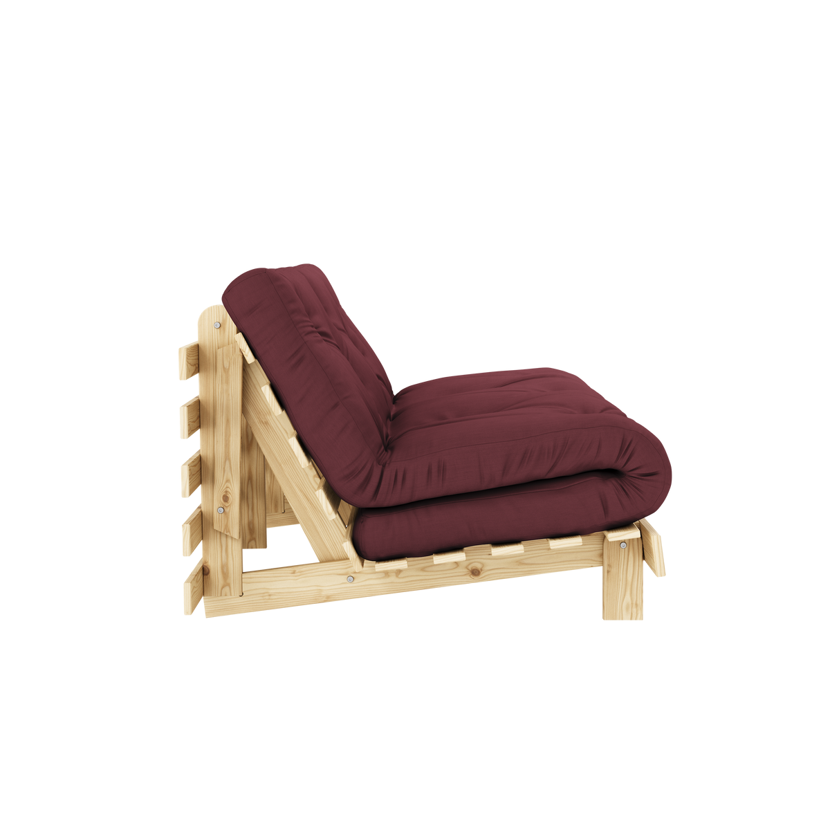 ROOTS RAW 160 X 200 W. ROOTS MATTRESS BORDEAUX