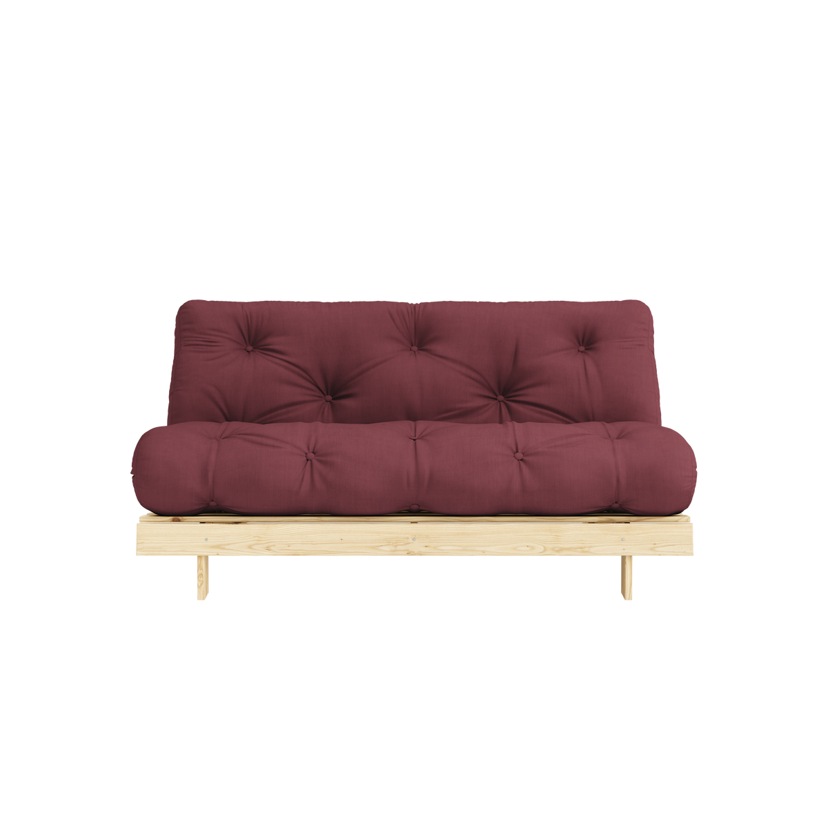 ROOTS RAW 160 X 200 W. ROOTS MATTRESS BORDEAUX