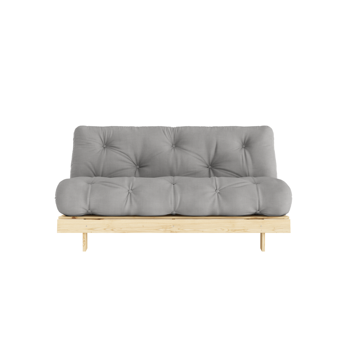ROOTS RAW 160 X 200 W. ROOTS MATTRESS GREY