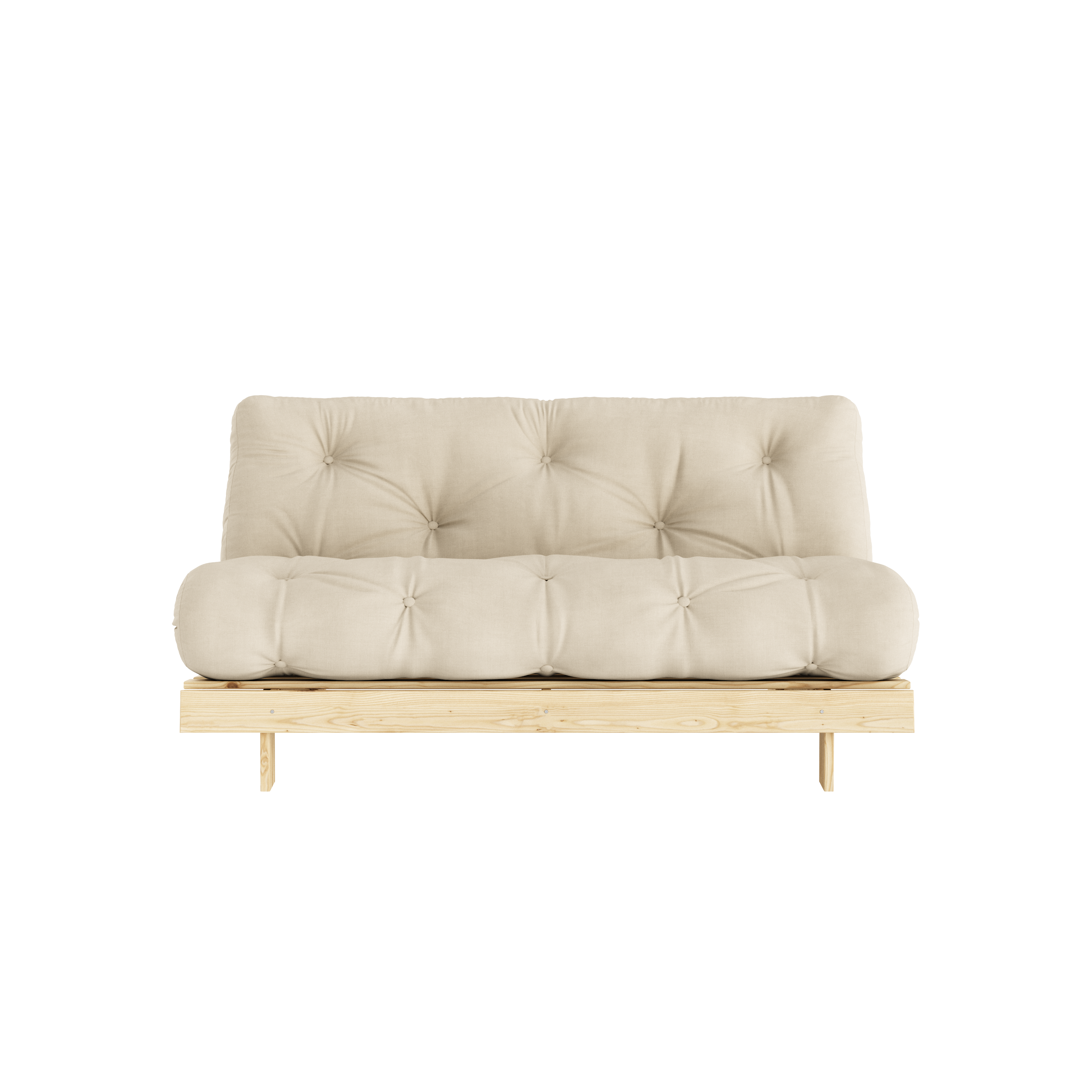MATELAS ROOTS RAW 160 X 200 AVEC SOMMIER ROOTS BEIGE