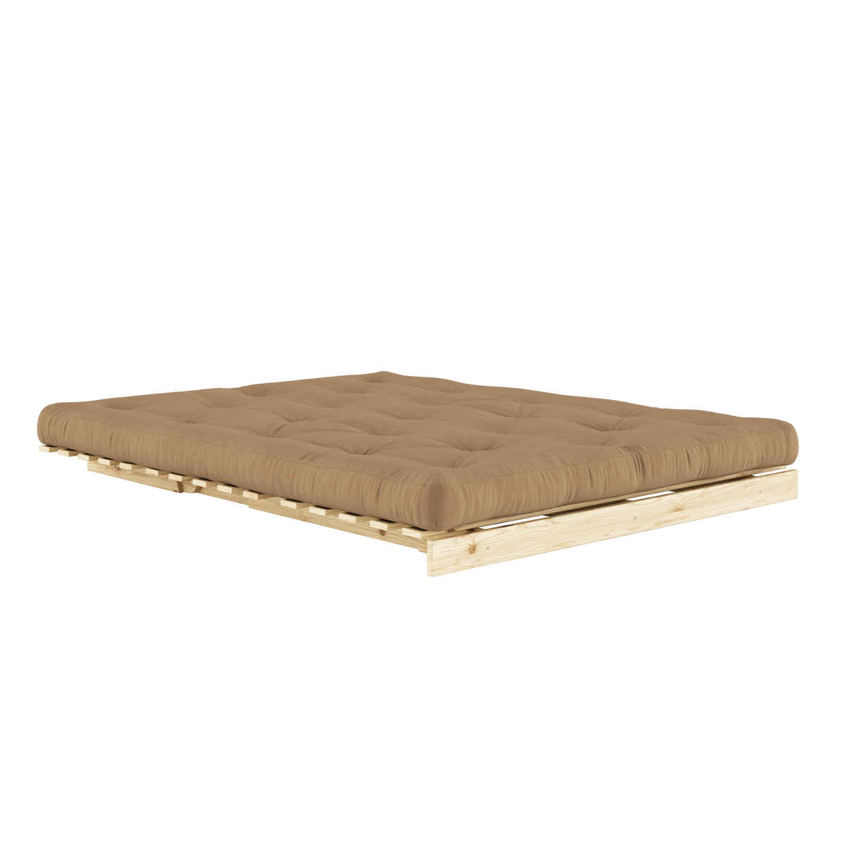 MATELAS ROOTS RAW 160 X 200 AVEC MATELAS ROOTS MOCCA