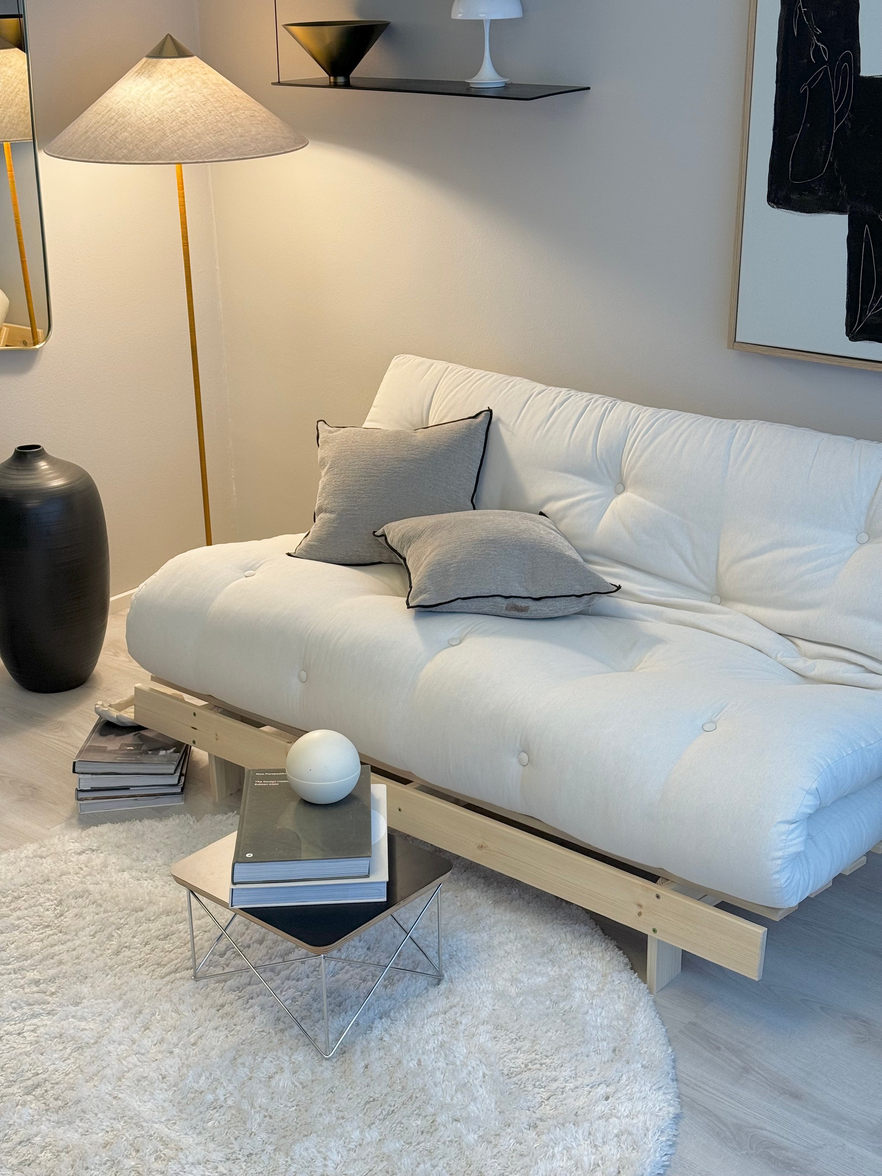 ROOTS RAW 160 X 200 W. ROOTS MATTRESS NATURAL