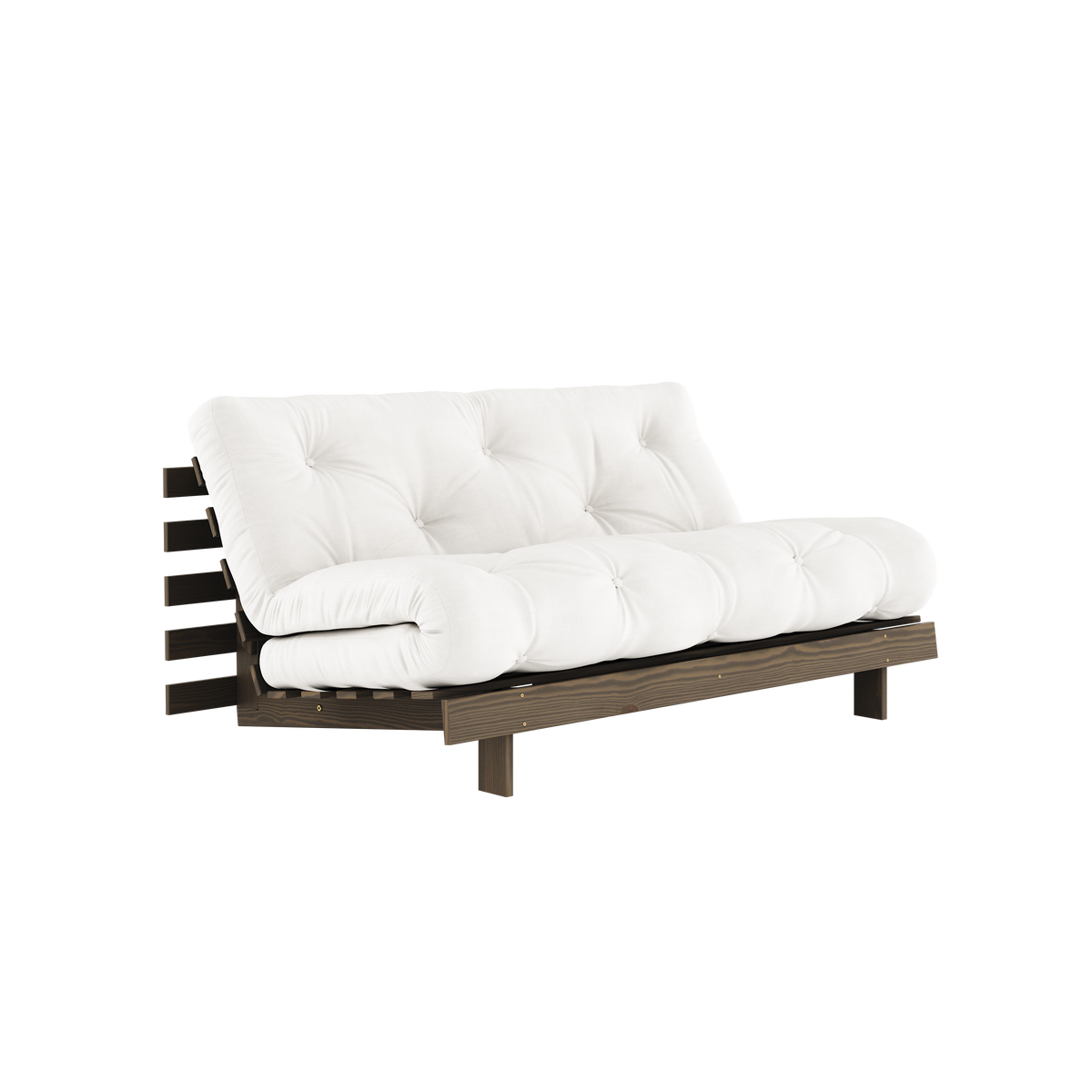ROOTS CAROB BROWN 160 X 200 W. ROOTS MATTRESS NATURAL