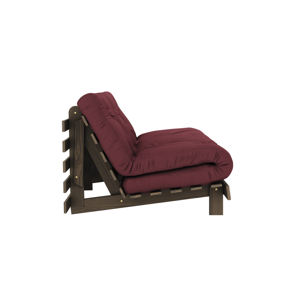 ROOTS CAROB BROWN 160 X 200 W. ROOTS MATTRESS BORDEAUX