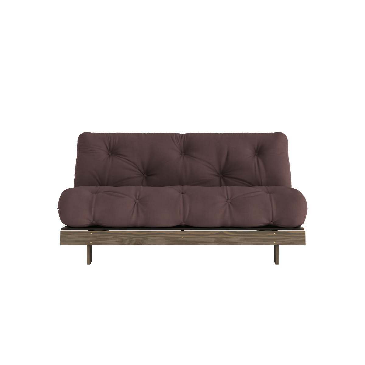 ROOTS CAROB BROWN 160 X 200 AVEC MATELAS ROOTS MARRON