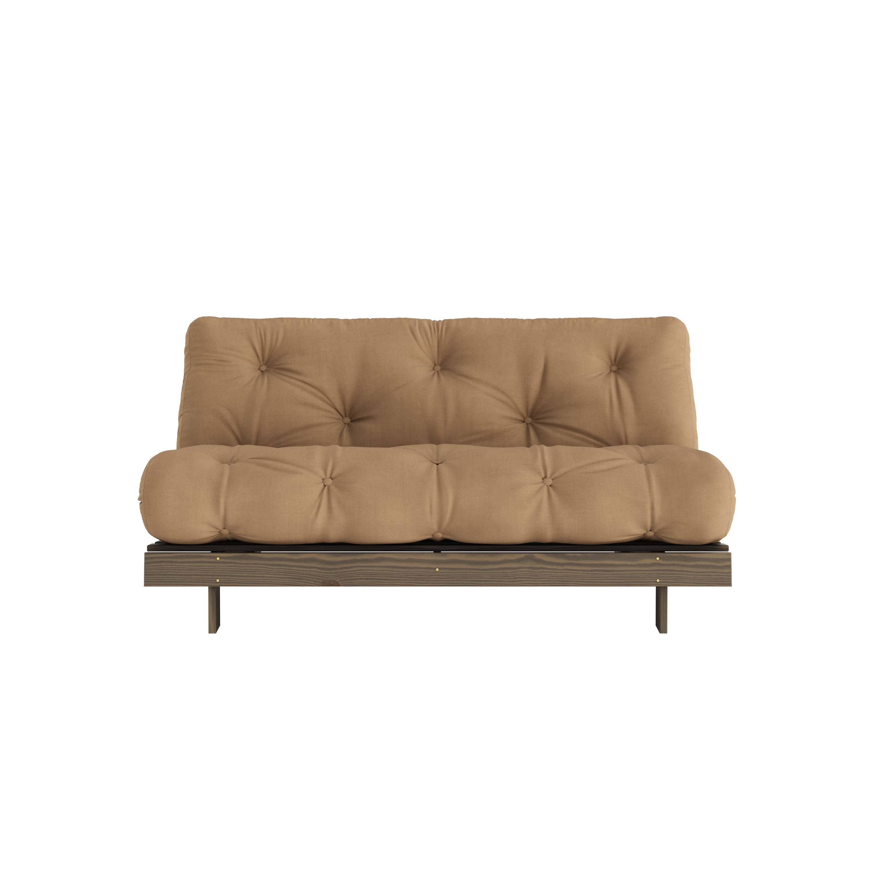 ROOTS CAROB BROWN 160 X 200 AVEC MATELAS ROOTS MOCCA