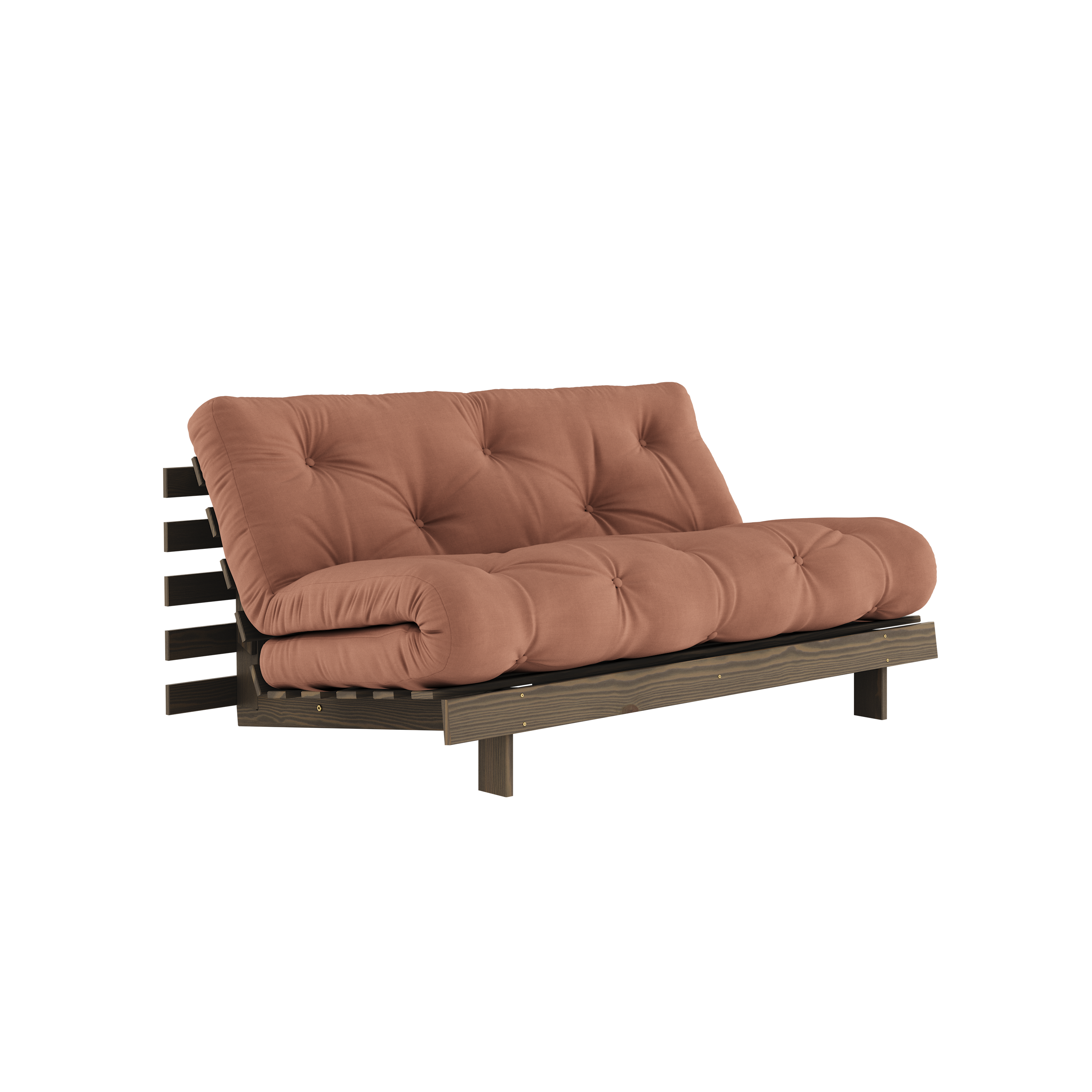 ROOTS CAROB BROWN 160 X 200 W. ROOTS MATTRESS CLAY BROWN
