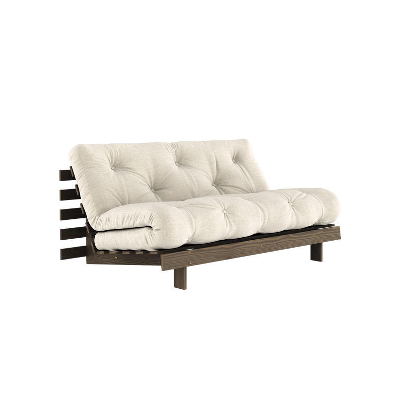 ROOTS CAROB BROWN 160 X 200 W. ROOTS MATTRESS LINEN