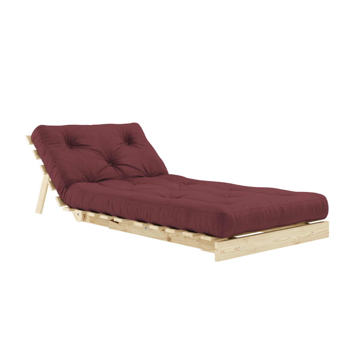 ROOTS RAW 90 X 200 W. ROOTS MATTRESS BORDEAUX