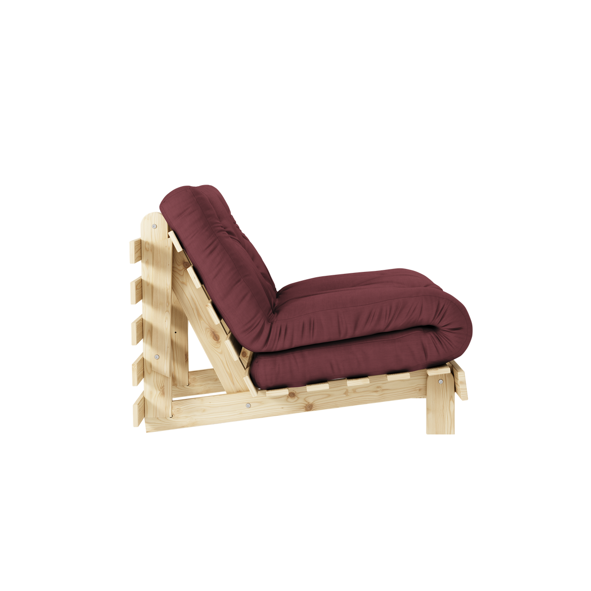 ROOTS RAW 90 X 200 W. ROOTS MATTRESS BORDEAUX