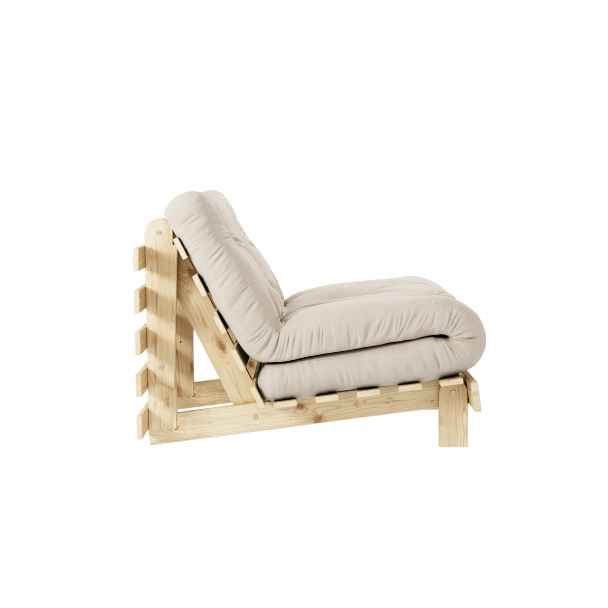 ROOTS RAW 90 X 200 W. ROOTS MATTRESS BEIGE