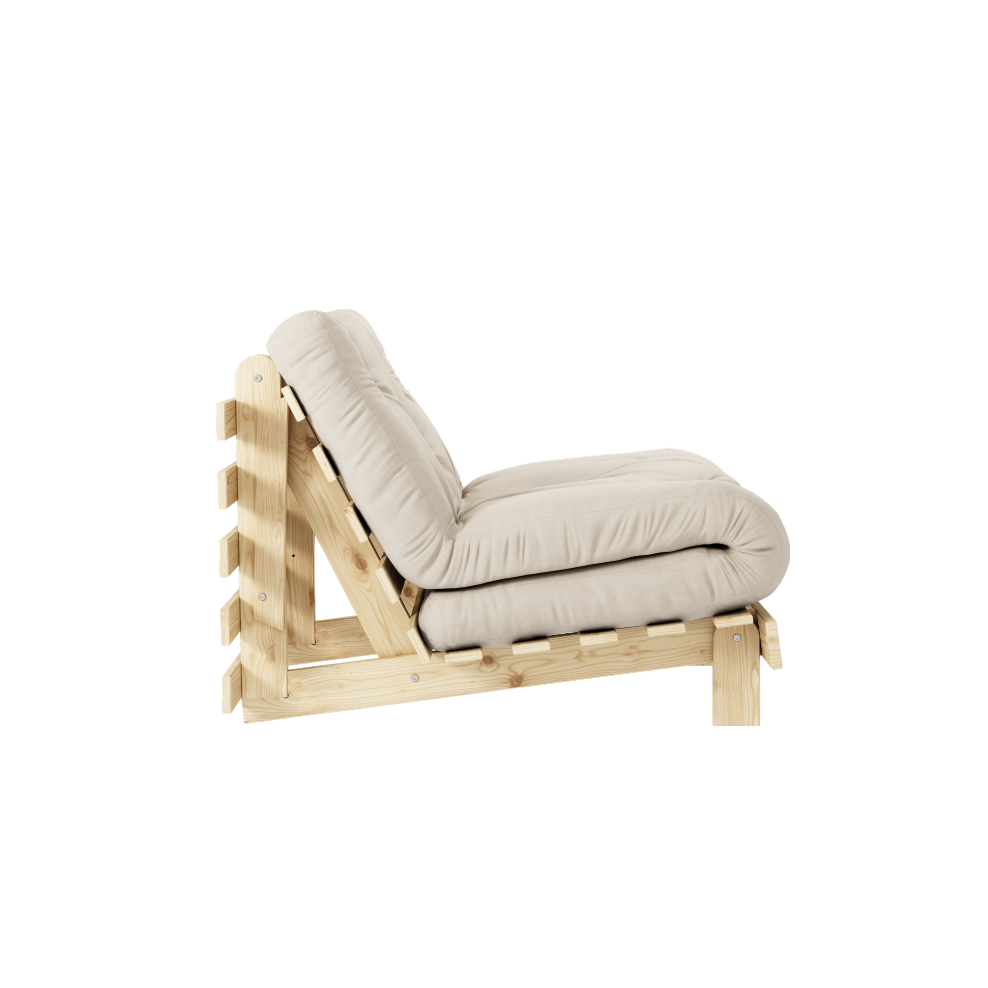 ROOTS RAW 90 X 200 W. ROOTS MATTRESS BEIGE