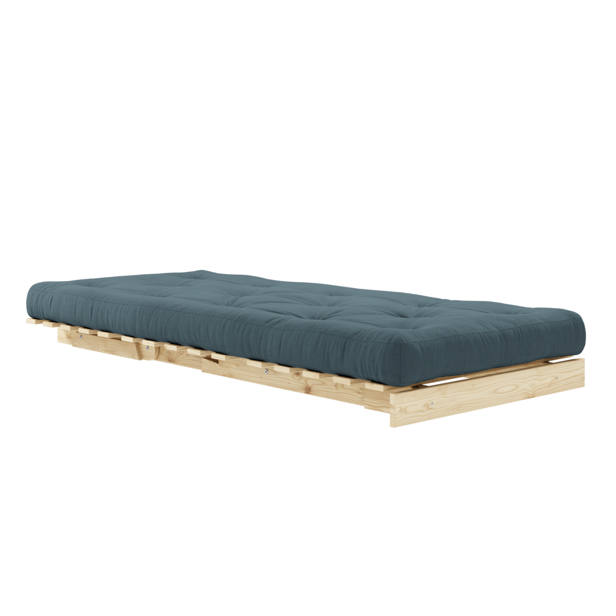 ROOTS RAW 90 X 200 W. ROOTS MATTRESS PETROL BLUE