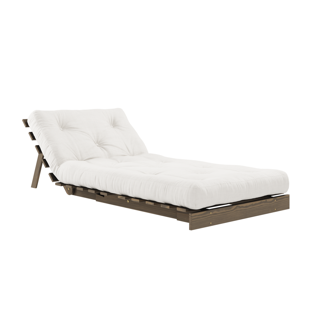 ROOTS CAROB BROWN 90 X 200 W. ROOTS MATTRESS NATURAL