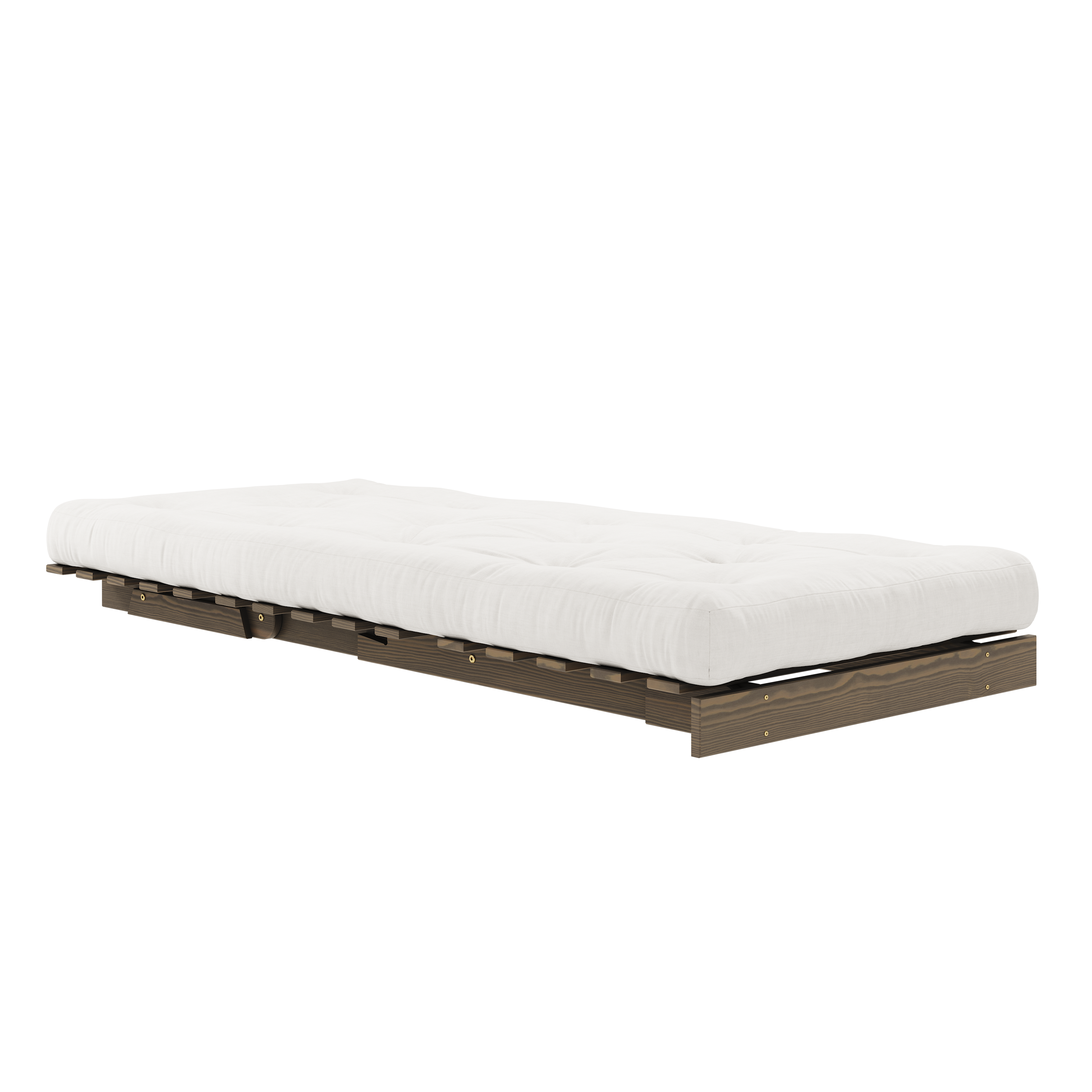 ROOTS CAROB BROWN 90 X 200 W. ROOTS MATTRESS NATURAL